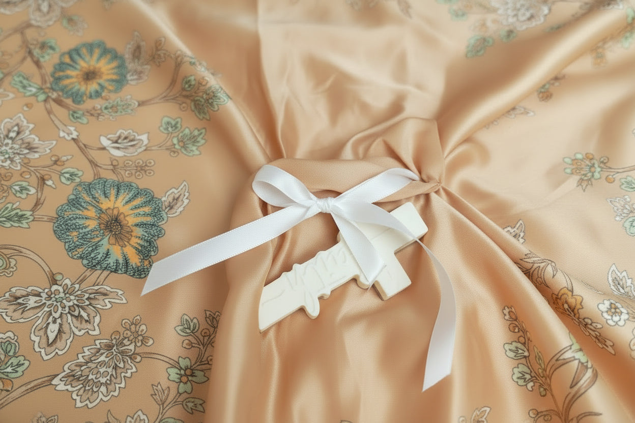 Decorative cross-shaped wax melt