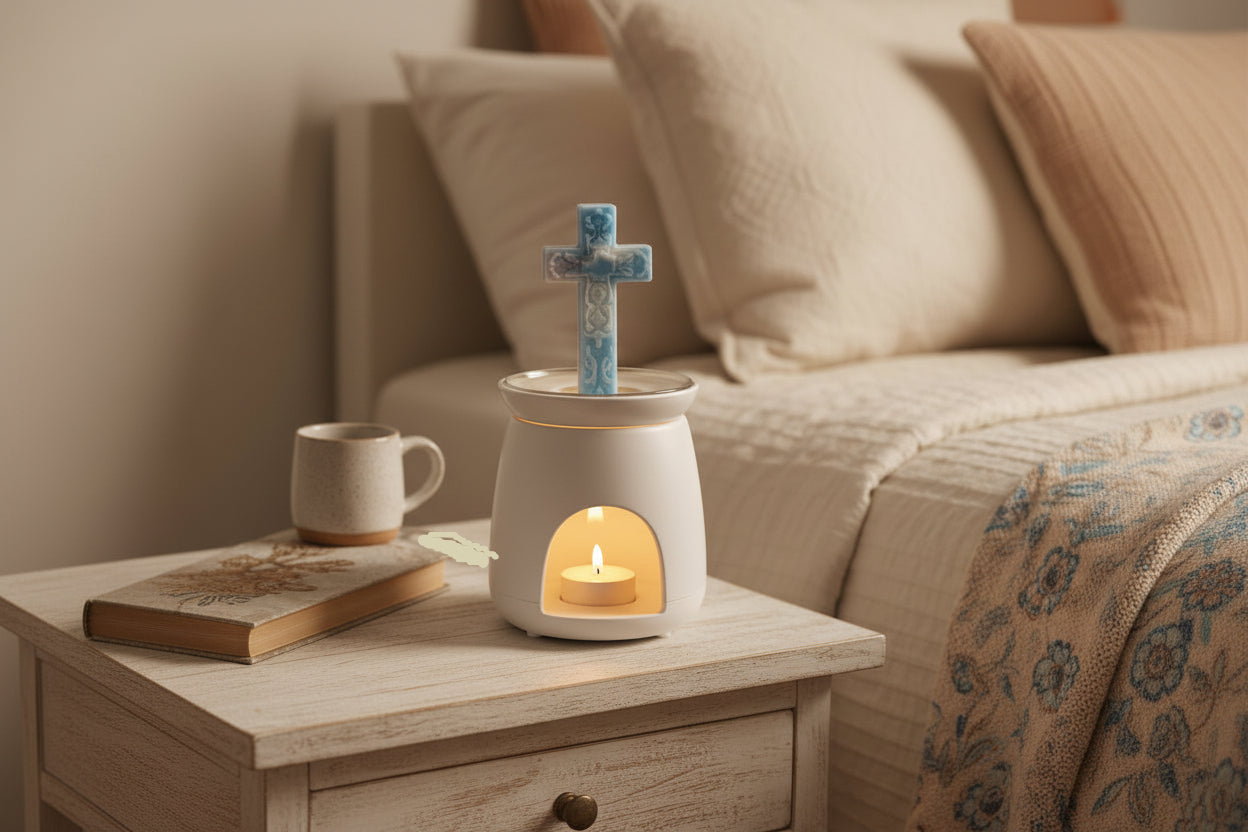 Soy Wax Melt Gift Set Includes Warmer