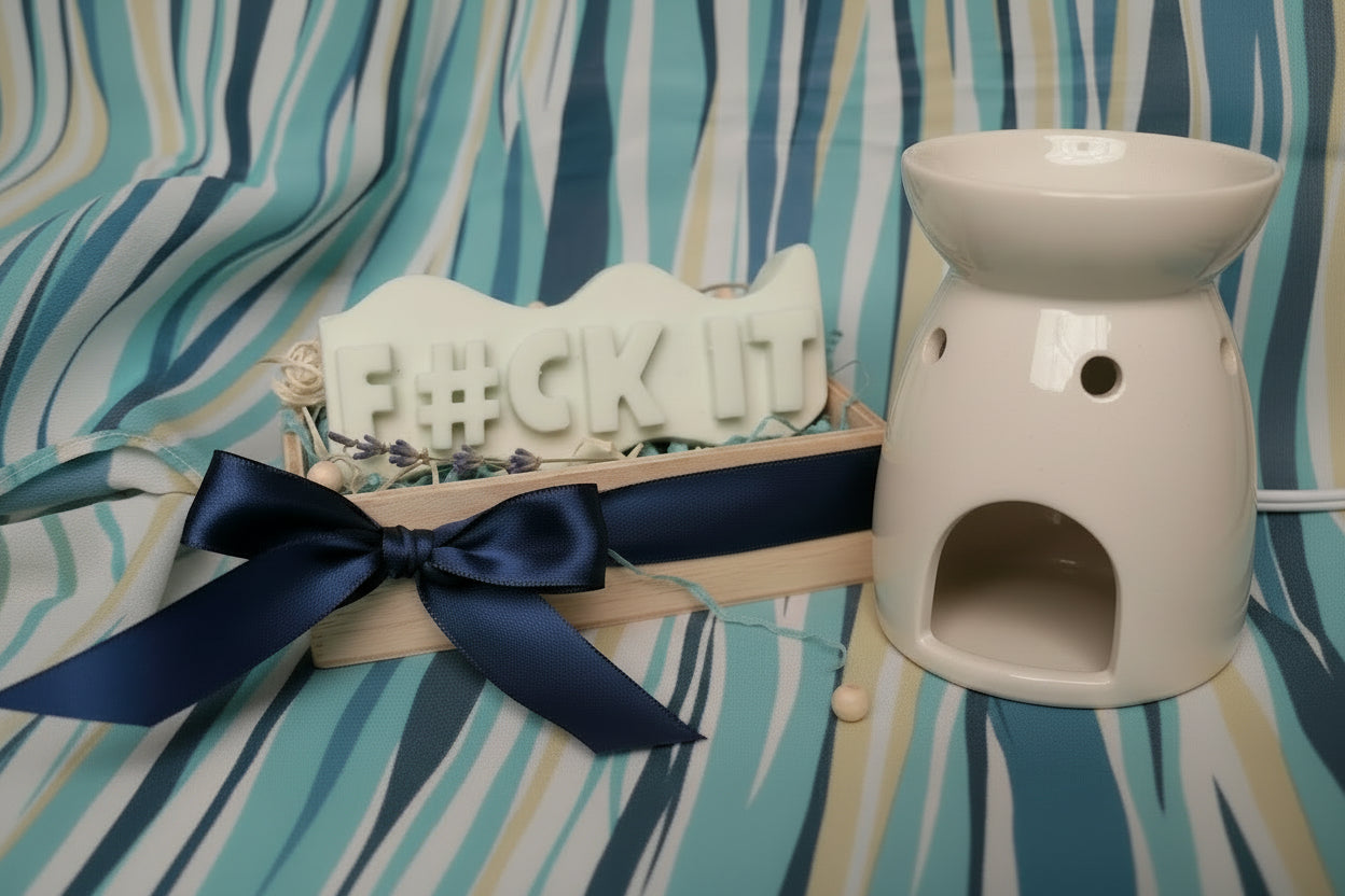Wax Melt with 'F#CK IT' 