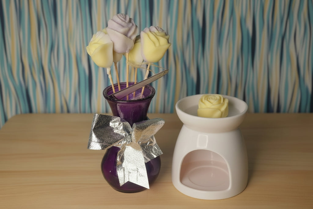 Soy Wax Melt Gift Set Includes Warmer