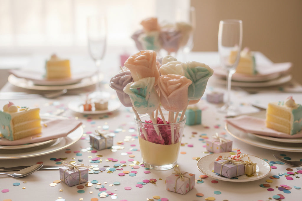 wax melt birthday centerpiece