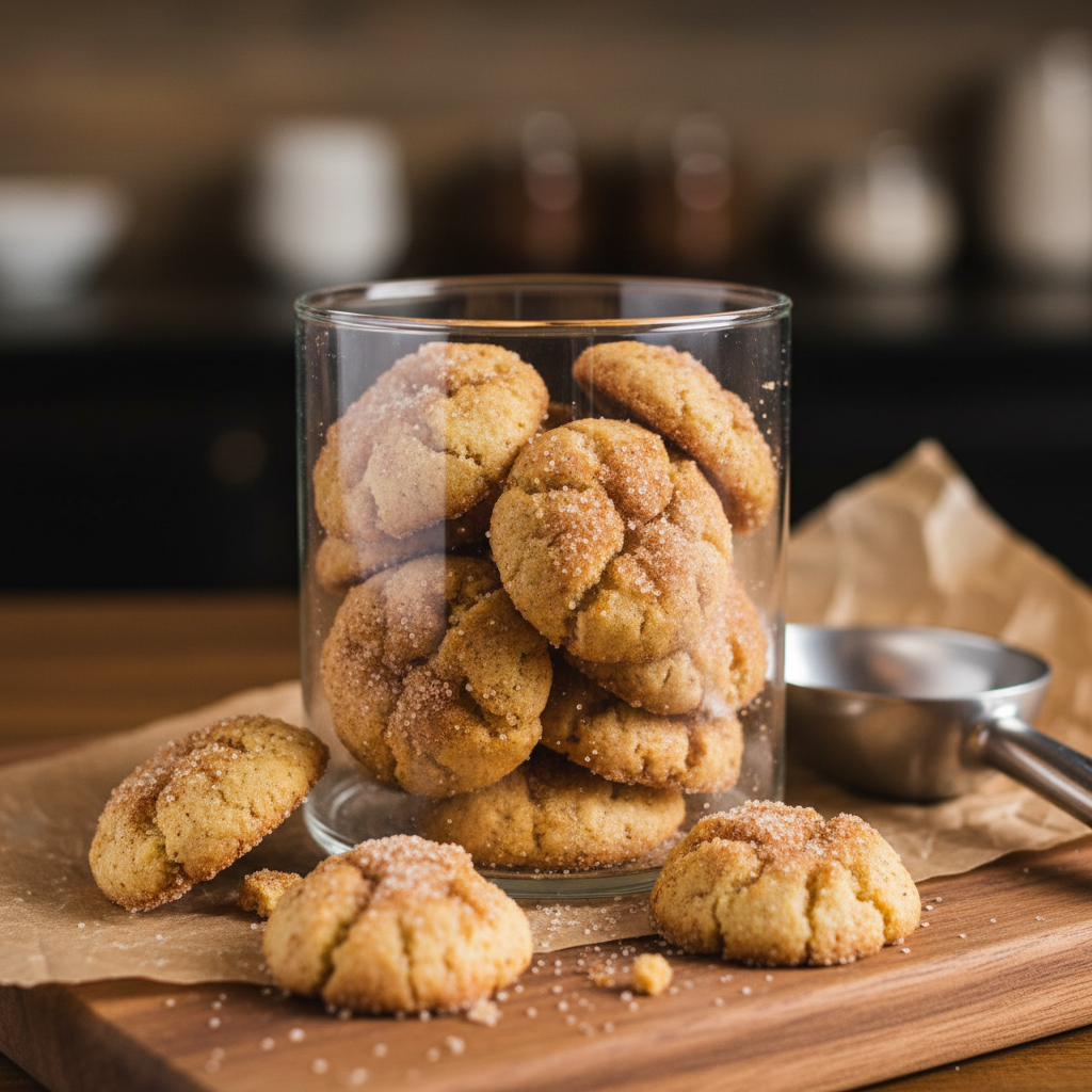 Mini Snickerdoodle Cookies