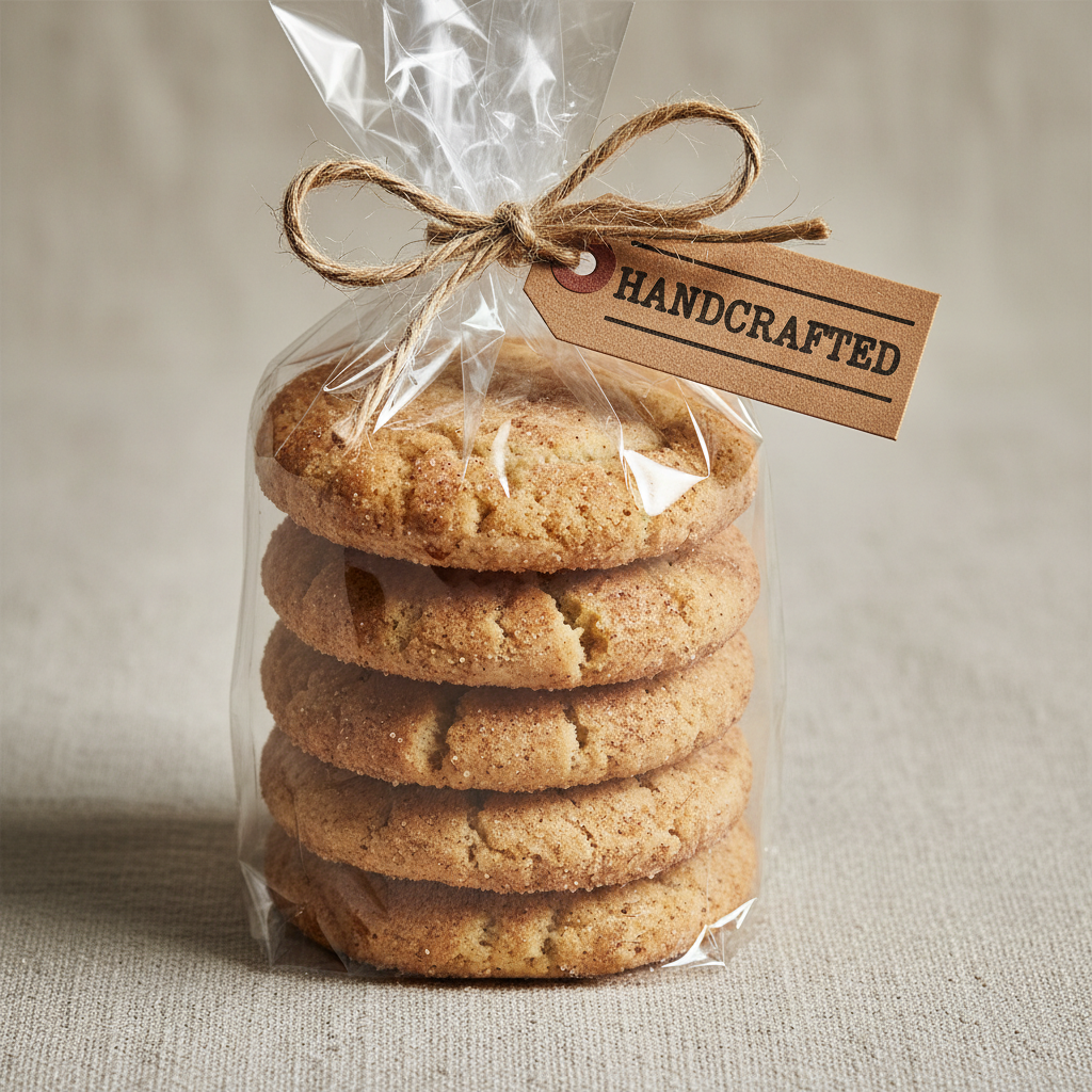6 Pack Snickerdoodle Cookies in gift packaging