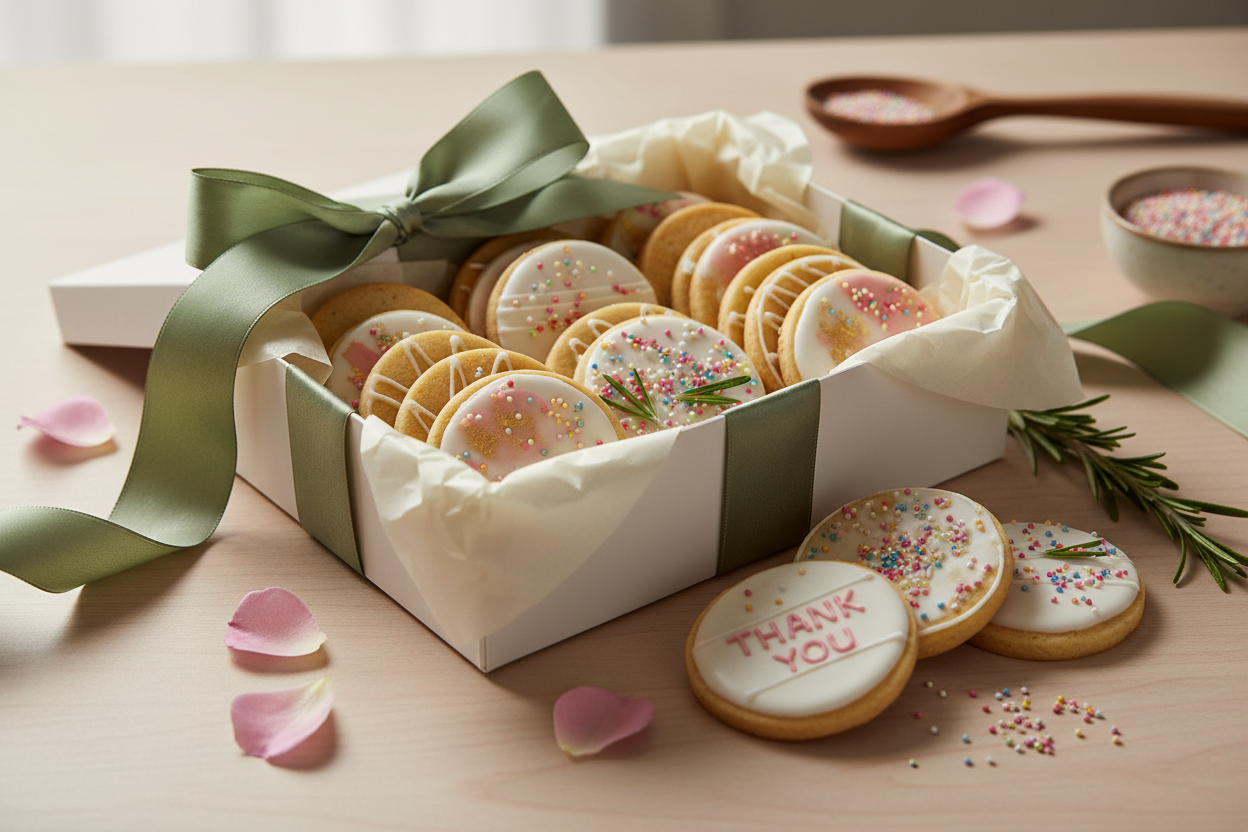 sugar cookies as a gift 