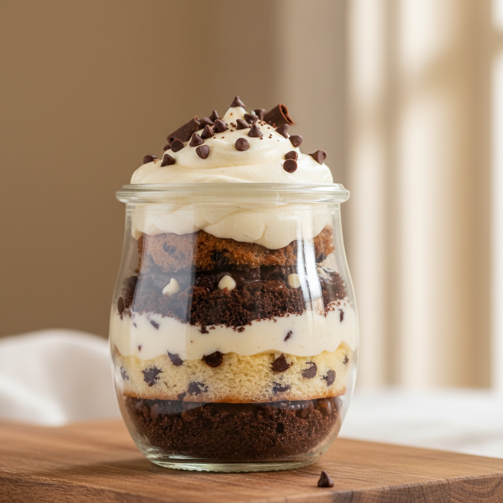 Triple Chocolate Chip Cream Jar